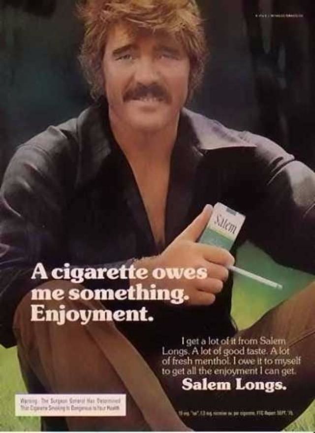 Mustaches, Machismo, and Marketing: A Look Back at the Pornstache Cigarette Ads of the 1970s