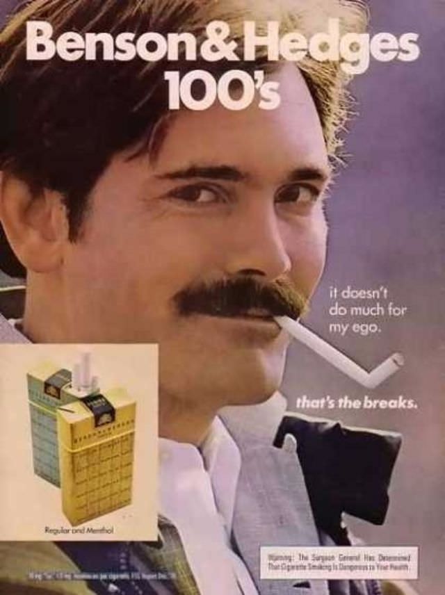 Mustaches, Machismo, and Marketing: A Look Back at the Pornstache Cigarette Ads of the 1970s