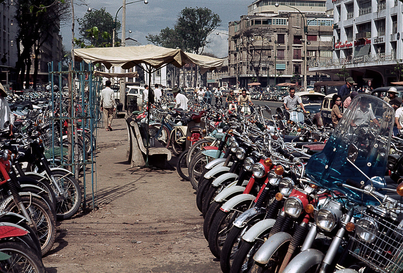 Le Loi Street in Saigon, 1968.