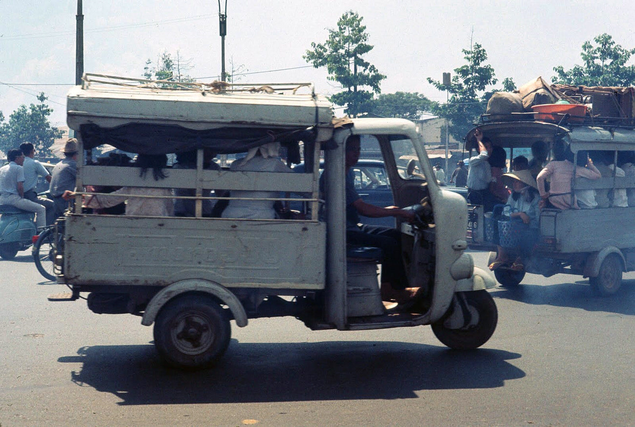 Le Loi Avenue in Saigon, 1968.