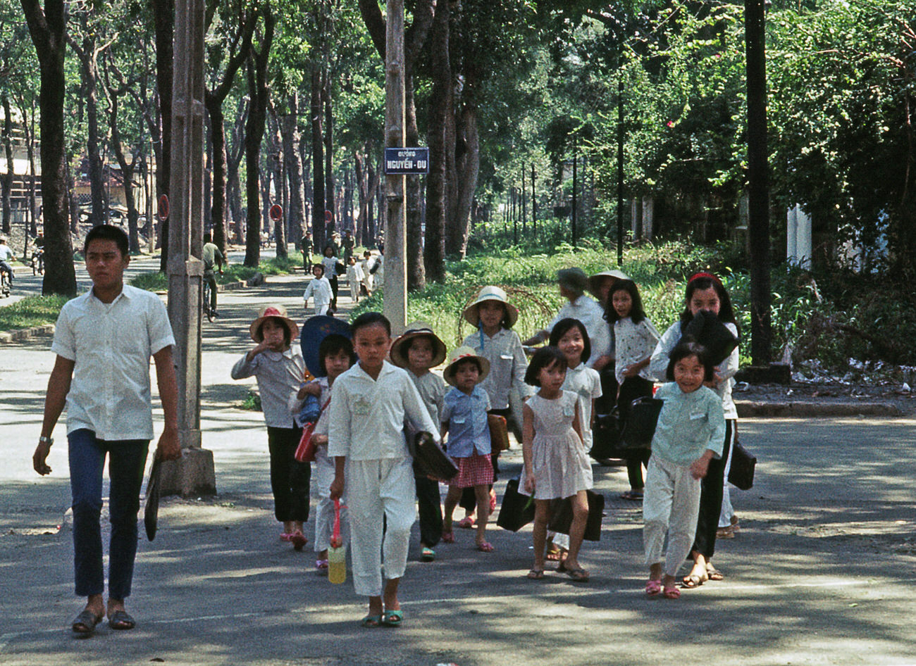 A movie house in Saigon, 1968.