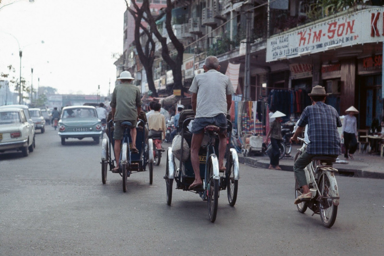 Saigon central market, 1968.