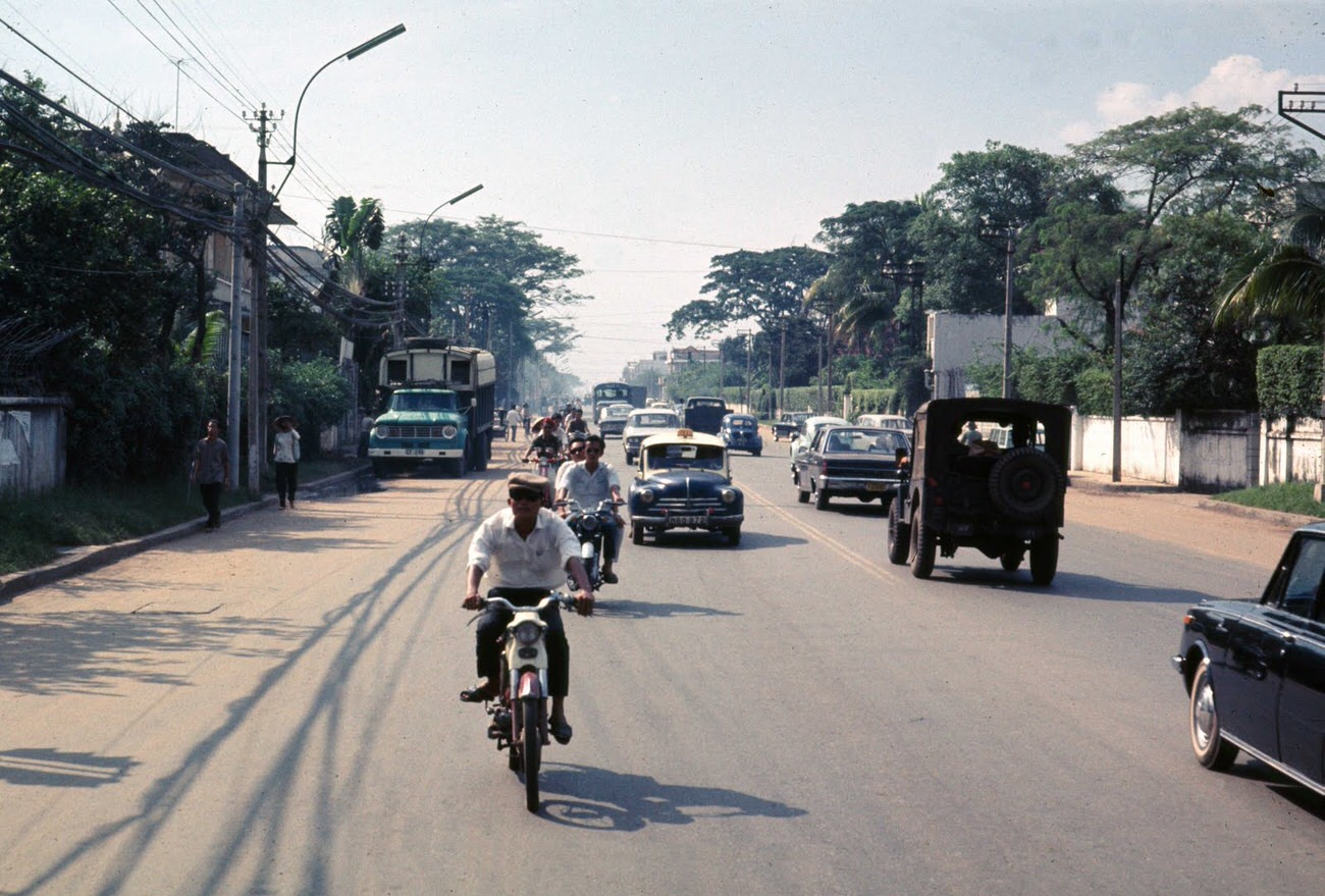 Saigon's Independence Palace, 1968.