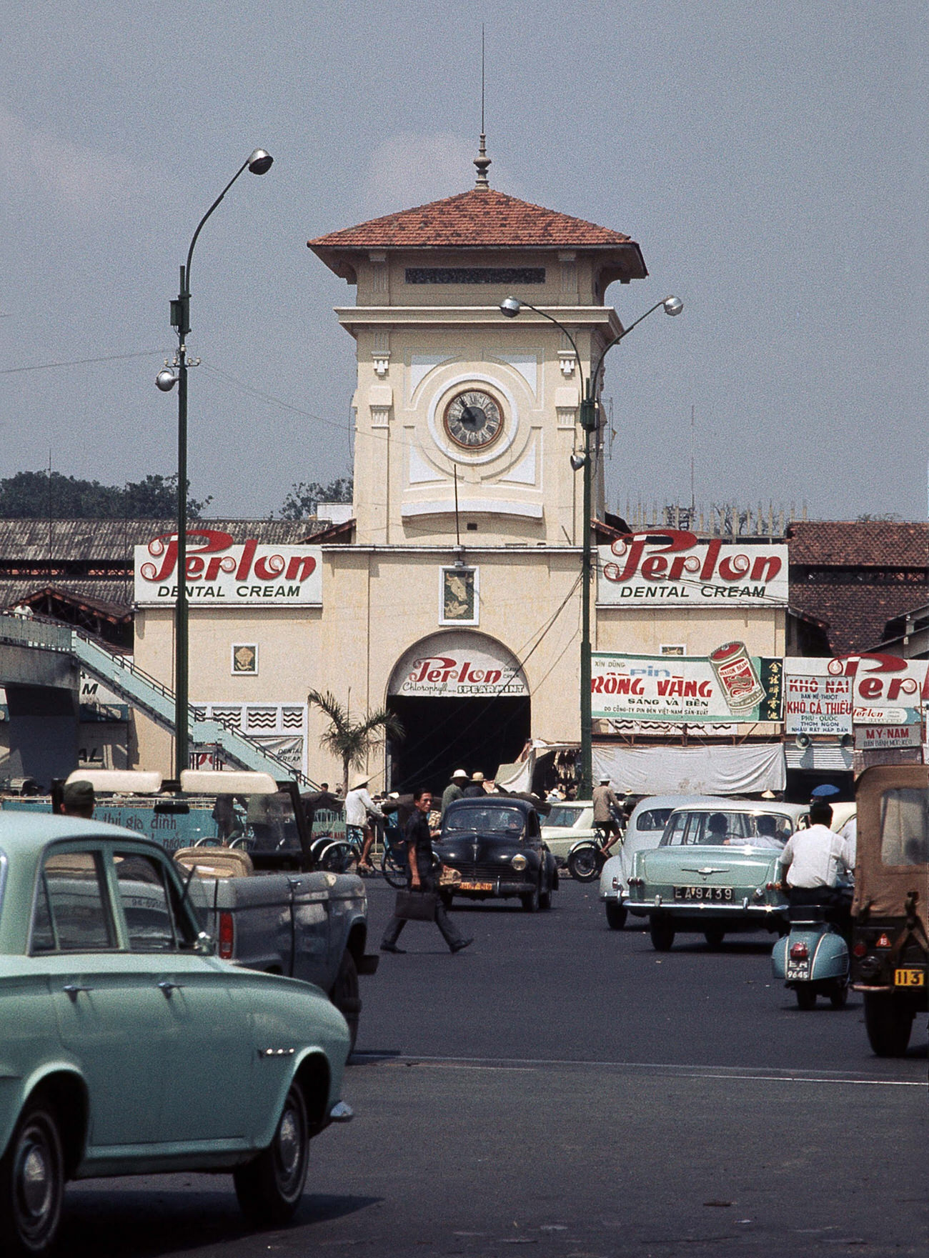 Bath time in Saigon, 1968.