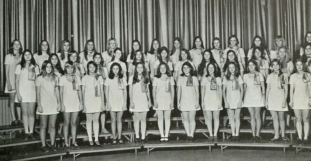 School Days and Miniskirts: A Nostalgic Look at Vintage Photos of School Girls in Uniform