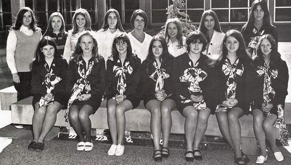 School Days and Miniskirts: A Nostalgic Look at Vintage Photos of School Girls in Uniform