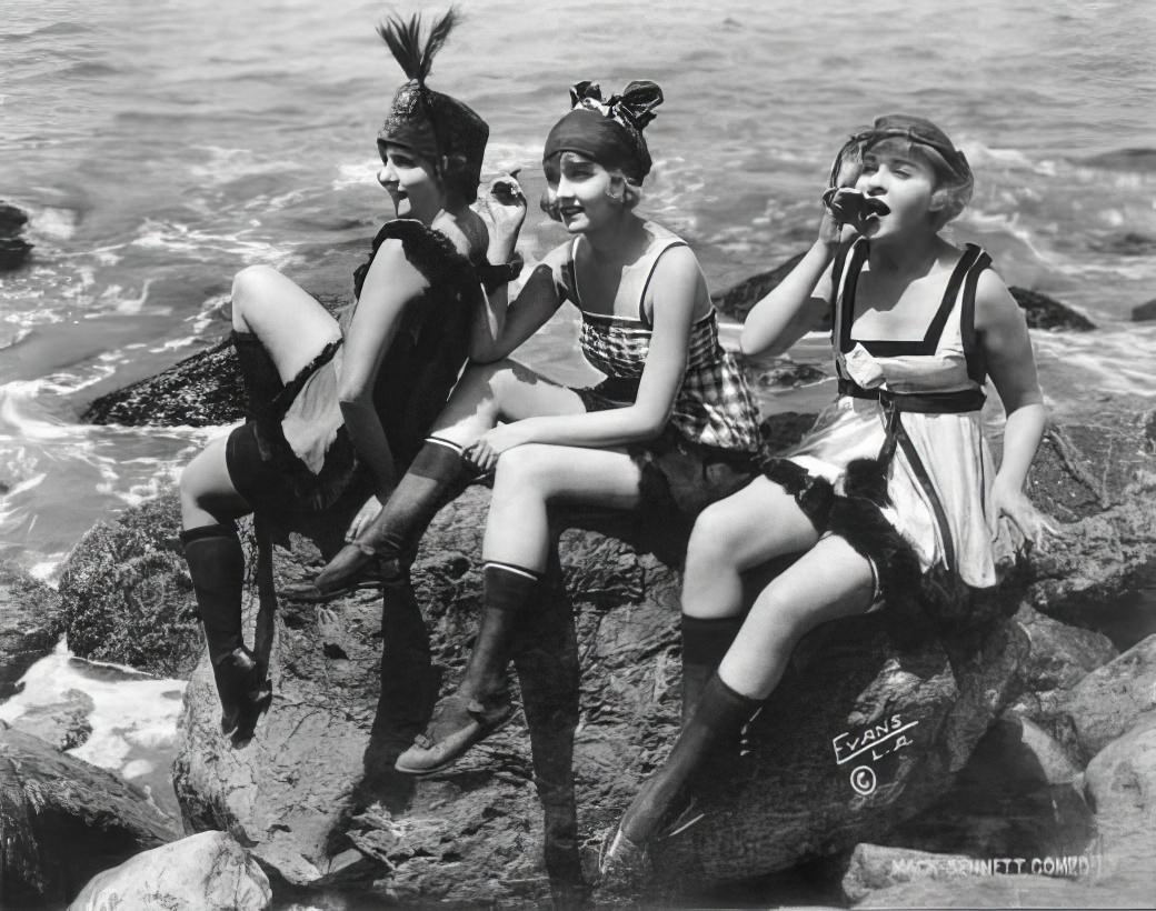 The Sennett Bathing Beauties and the Rise of Hollywood Glamour in 1915