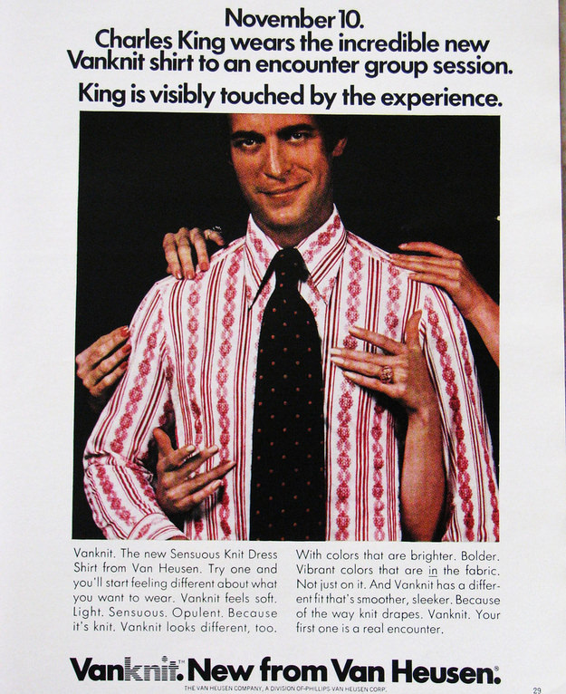 Looking Sharp: The Sexiest Shirt Ads of the 1970s That Still Turn Heads Today