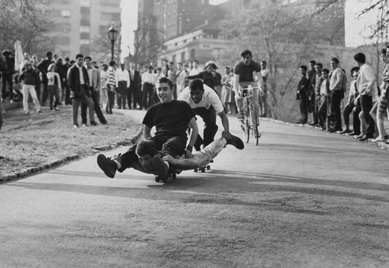 Sidewalk Surfing: Bill Eppridge Captures the Rise of Skateboarding in 1960s New York City