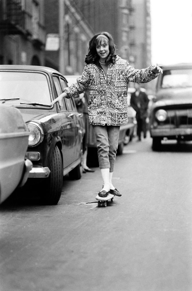 Sidewalk Surfing: Bill Eppridge Captures the Rise of Skateboarding in 1960s New York City