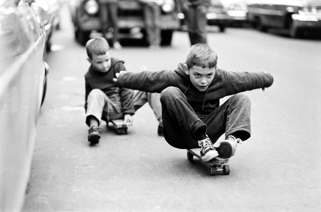 Sidewalk Surfing: Bill Eppridge Captures the Rise of Skateboarding in 1960s New York City