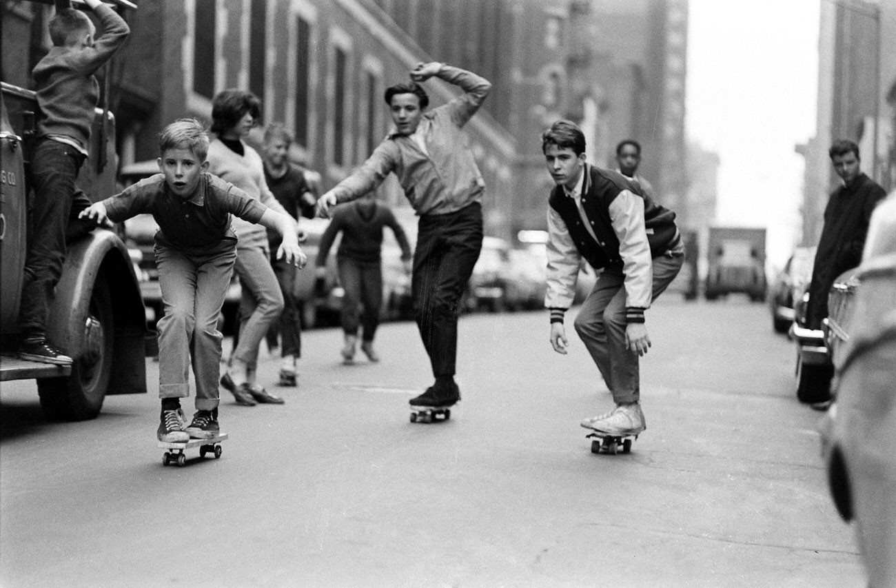 Sidewalk Surfing: Bill Eppridge Captures the Rise of Skateboarding in 1960s New York City