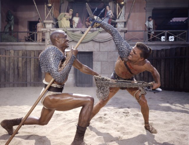 Stunning Behind the Scenes Photos from the Making of Spartacus 1960 Movie