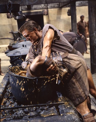 Stunning Behind the Scenes Photos from the Making of Spartacus 1960 Movie