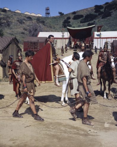 Stunning Behind the Scenes Photos from the Making of Spartacus 1960 Movie