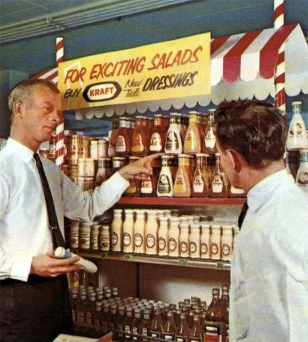 Kroger grocery store, 1960s.