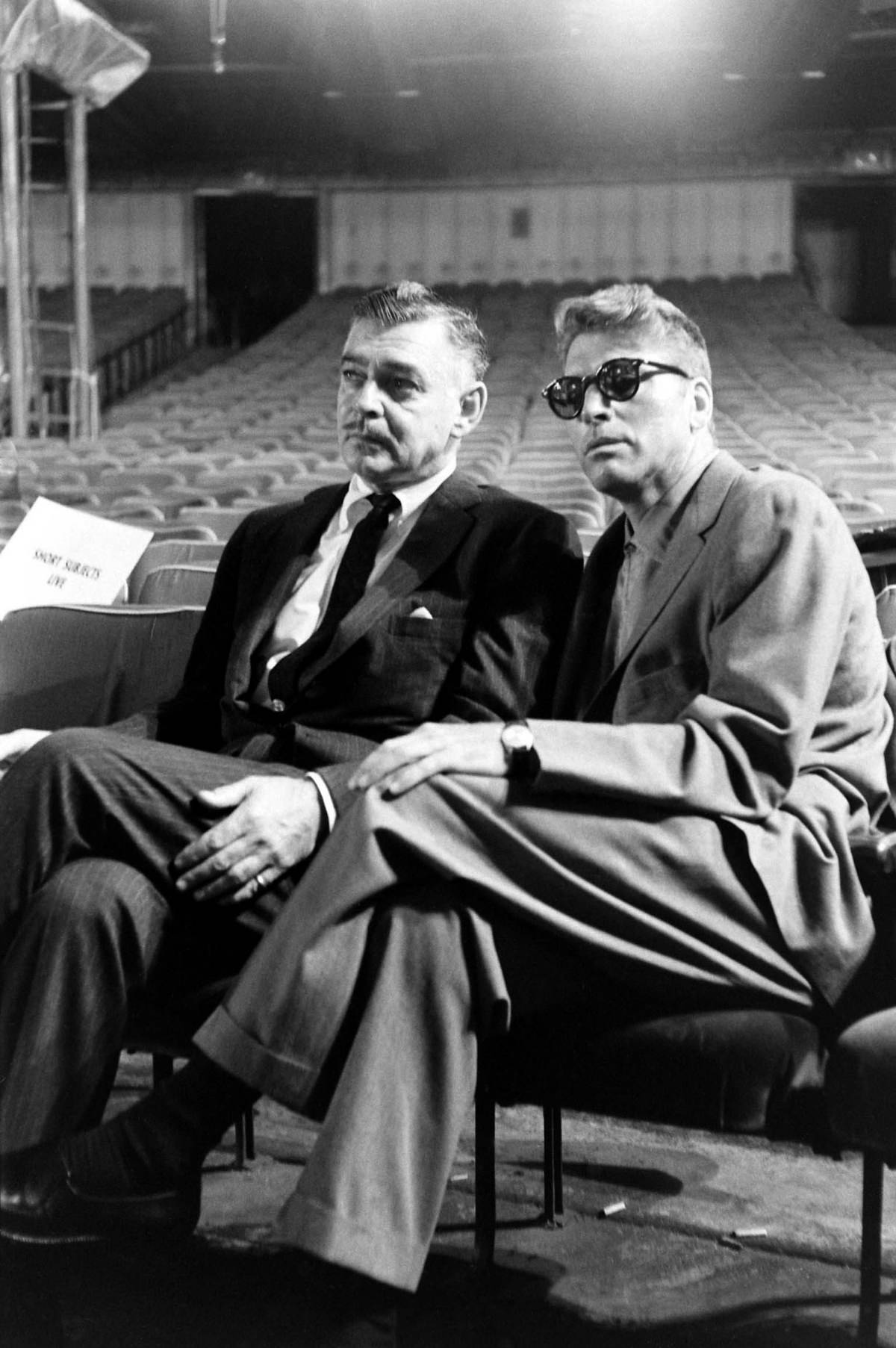 Clark Gable and Burt Lancaster checked out the scene from the seats. On March 27, 1958—the day after the Oscars ceremony—their war film, Run Silent, Run Deep, was released.