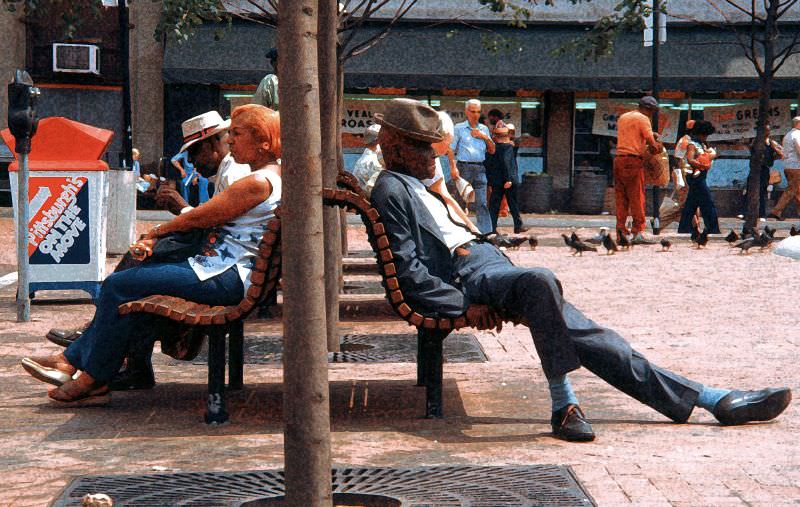 Market square, 1978.