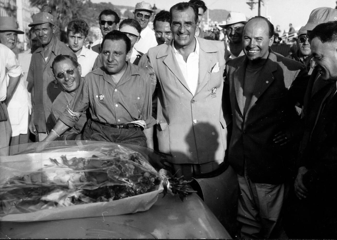 Raymond Bertram, winner of the Tour de France Motor Car, 1953.