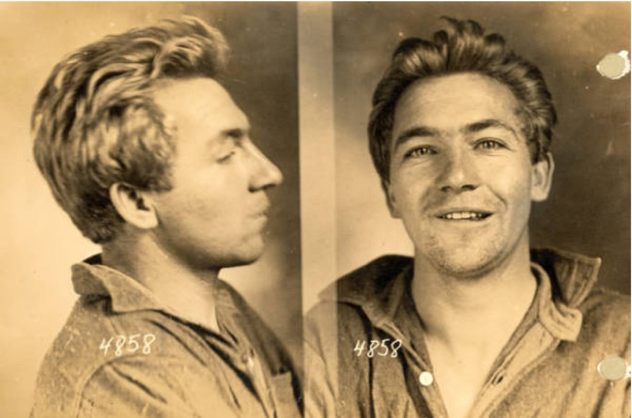 Prisoner 4858 Charles Berg, 1950s