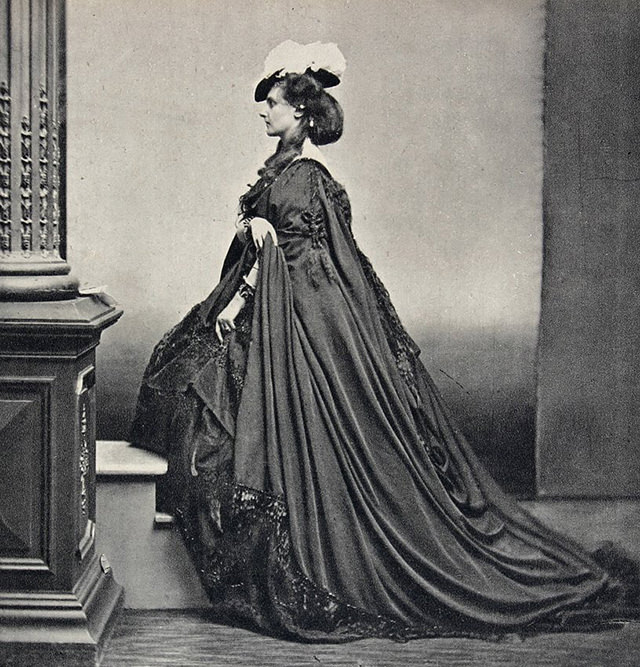 Historic Portraits of Virginia Oldoini, Countess of Castiglione in the 1860s