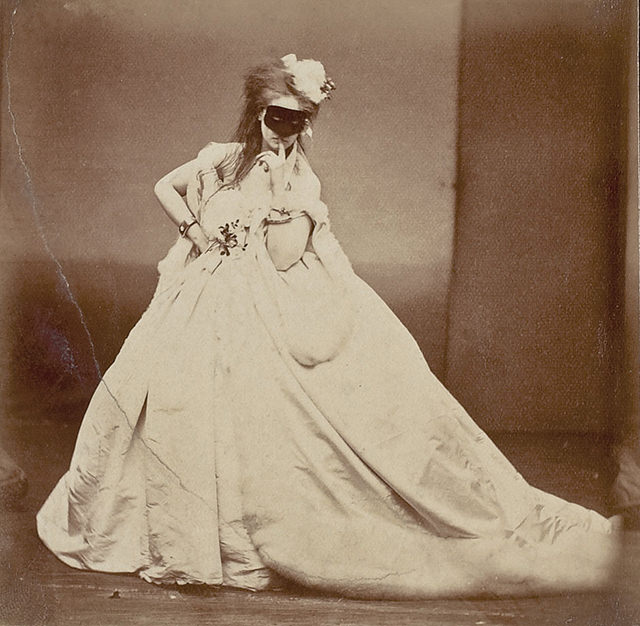 Historic Portraits of Virginia Oldoini, Countess of Castiglione in the 1860s