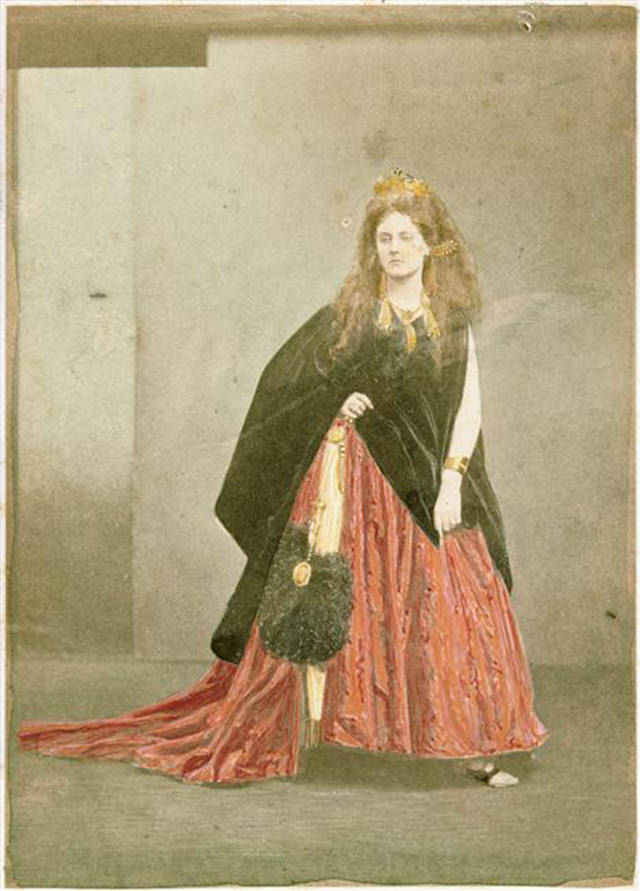 Historic Portraits of Virginia Oldoini, Countess of Castiglione in the 1860s