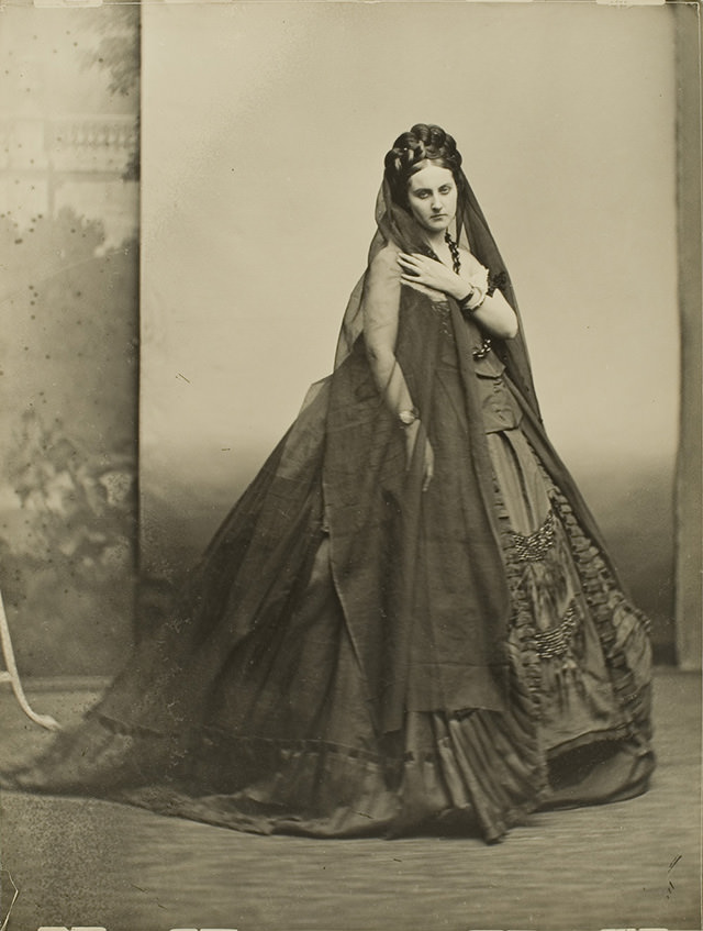 Historic Portraits of Virginia Oldoini, Countess of Castiglione in the 1860s