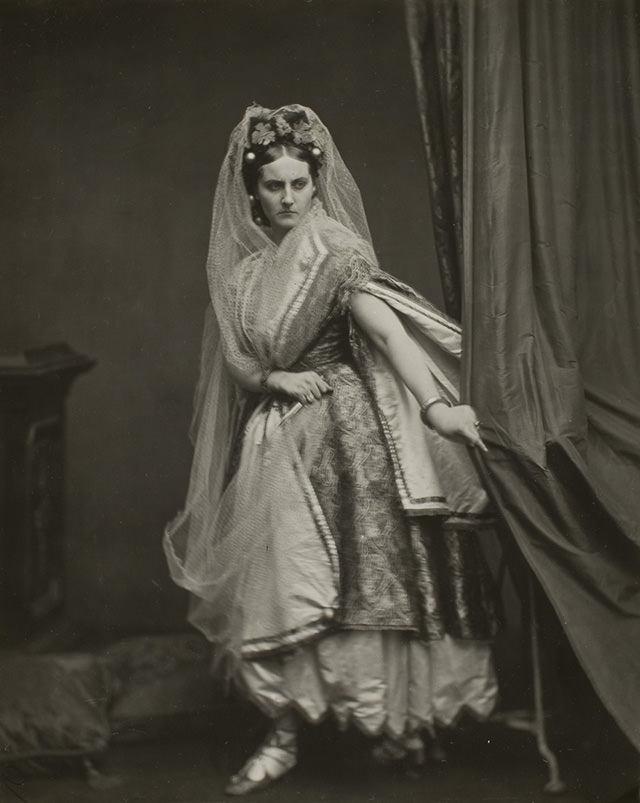 Historic Portraits of Virginia Oldoini, Countess of Castiglione in the 1860s