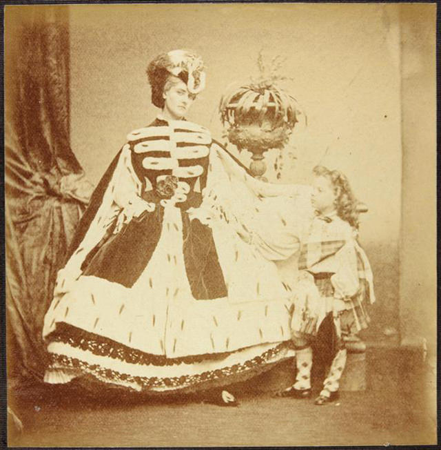 Historic Portraits of Virginia Oldoini, Countess of Castiglione in the 1860s