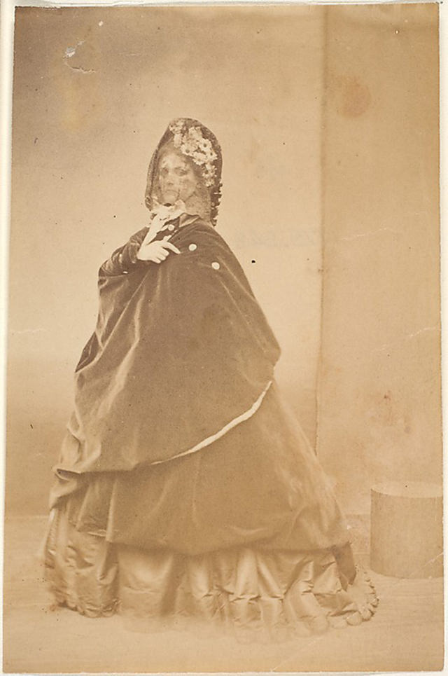 Historic Portraits of Virginia Oldoini, Countess of Castiglione in the 1860s