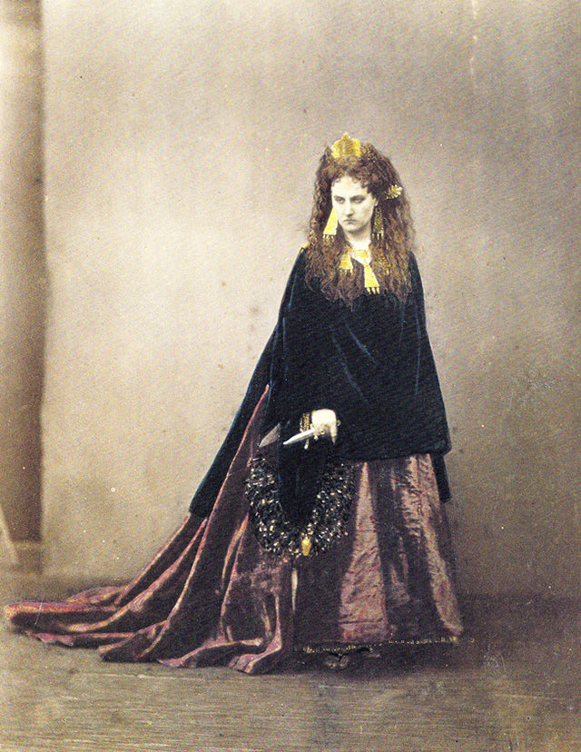 Historic Portraits of Virginia Oldoini, Countess of Castiglione in the 1860s