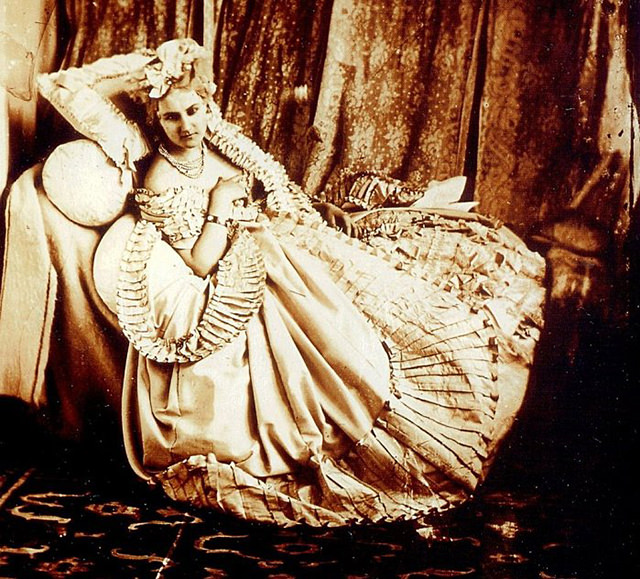 Historic Portraits of Virginia Oldoini, Countess of Castiglione in the 1860s