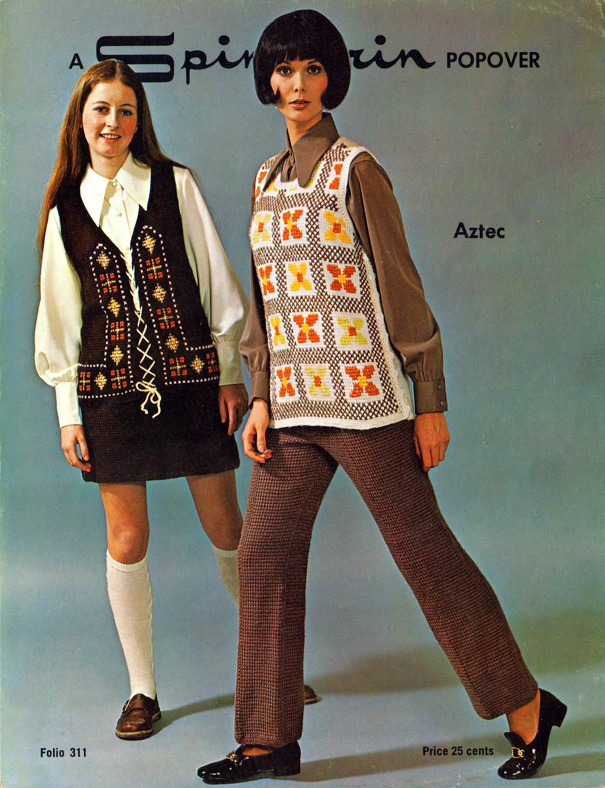 Knitting Chic: Beautiful Women's Knit Dresses Featured in Spinnerin Magazines from the 1960s