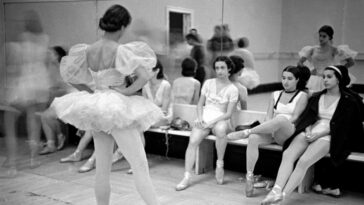 Ballet Dancers at New York School 1936