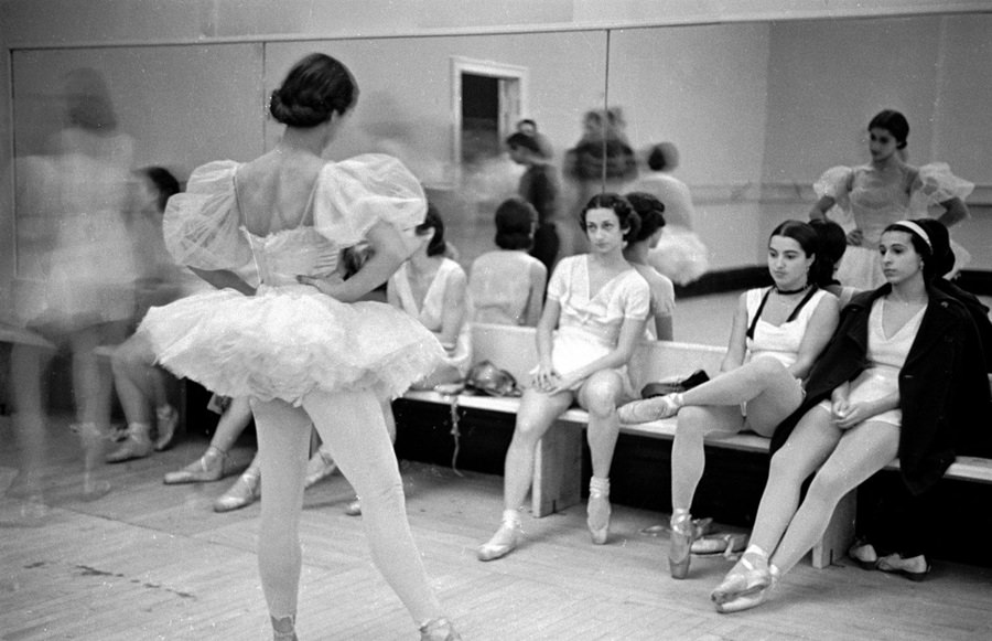 Ballet Dancers at New York School 1936