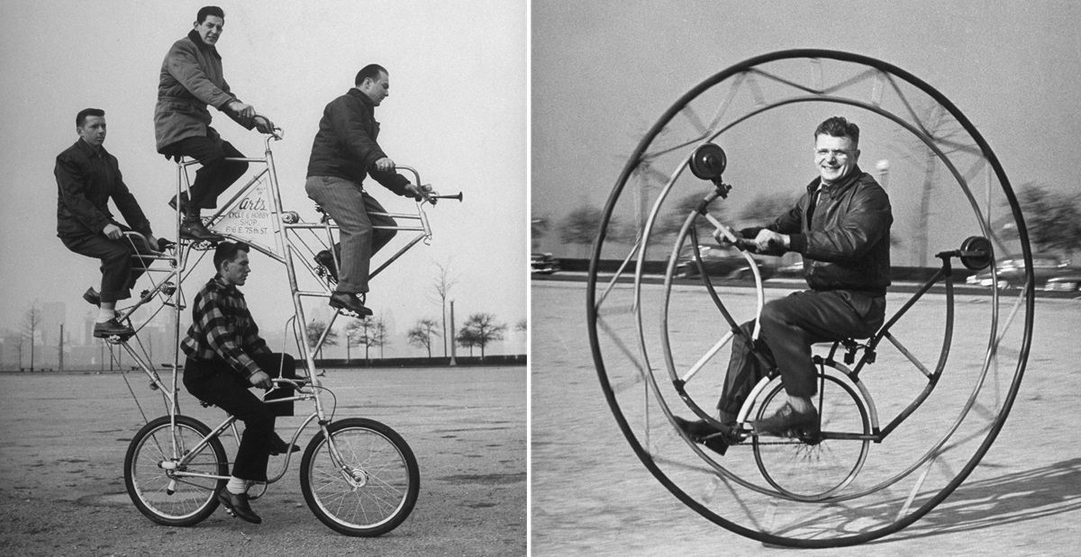 Crazy Bicycles 1940s