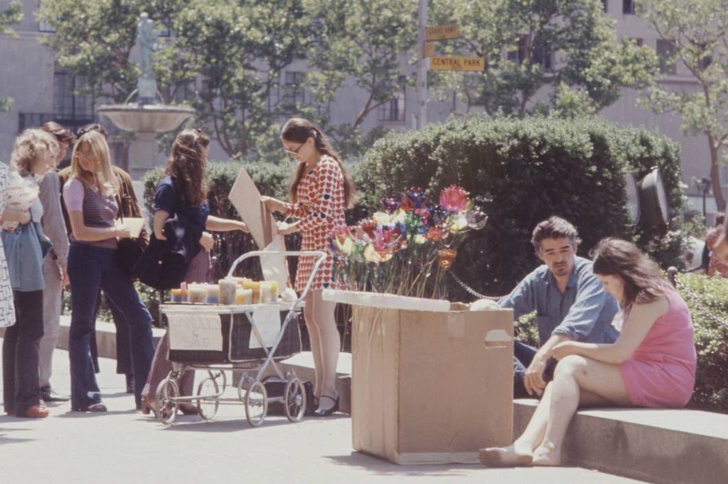 Hippie Peddlers in New York City 1960s