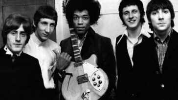 Jimi Hendrix with his Friends 1960s