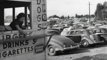 Los Angeles 1940s by Ansel Adam