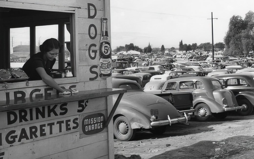 Los Angeles 1940s by Ansel Adam