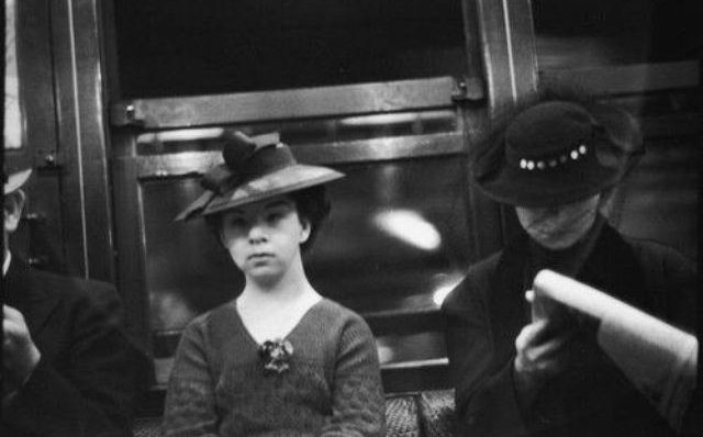 New York City Subway Passengers 1940s