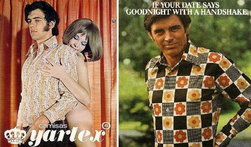 Sexiest Shirt Ads 1970s