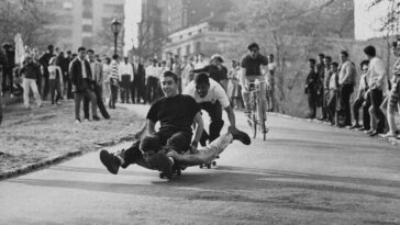 Skateboarding New York City 1960s