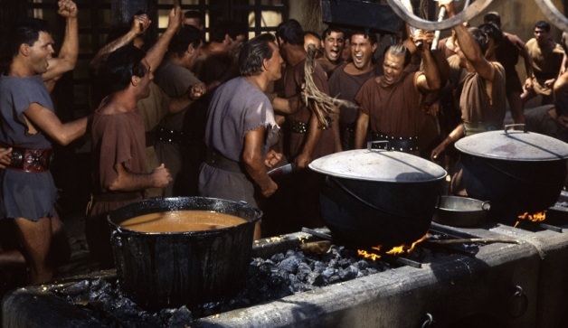 Spartacus 1960 behind the scenes