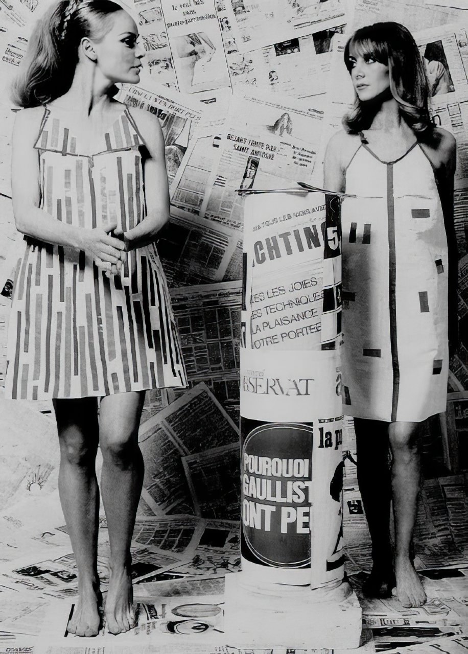 Groovy Garments: The Short-Lived Trend of 1960s Paper Dresses