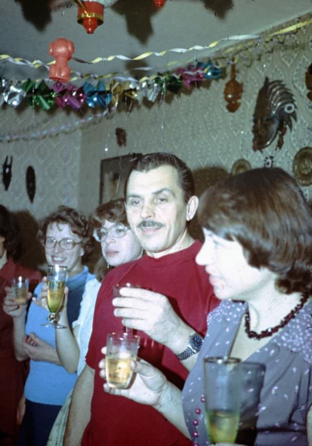 Moscow Memories: A Glimpse into a 1983 New Year's Party