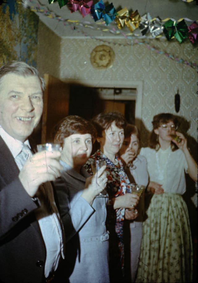 Moscow Memories: A Glimpse into a 1983 New Year's Party