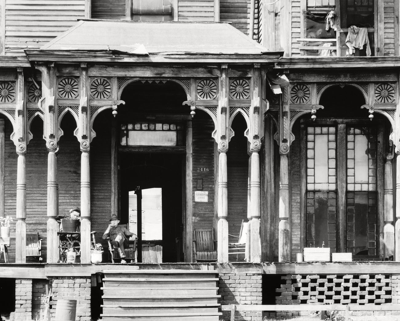 A Birmingham boarding house, 1936.