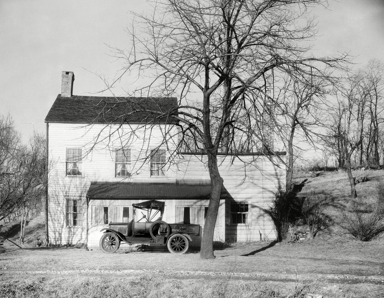 A farmhouse in Westchester, New York, 1931.